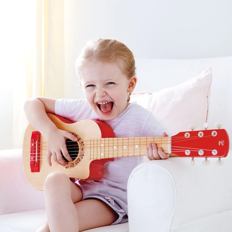 Kid's First Musical Guitar - Red Flame - Image 2