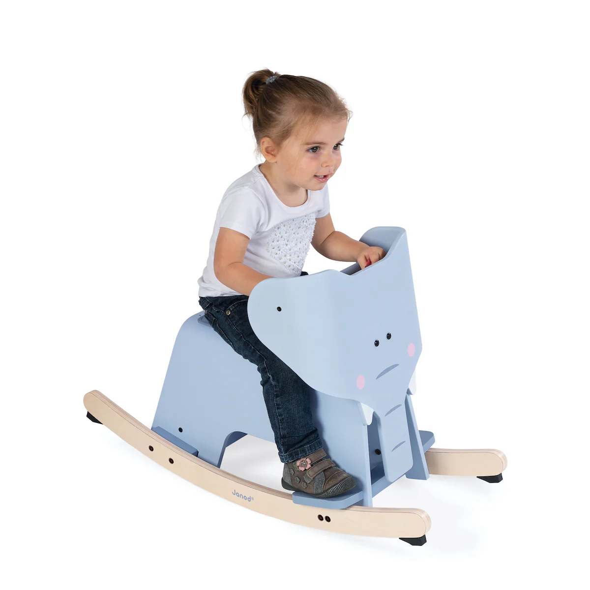 Rocking Elephant with Removable Support - Image 2