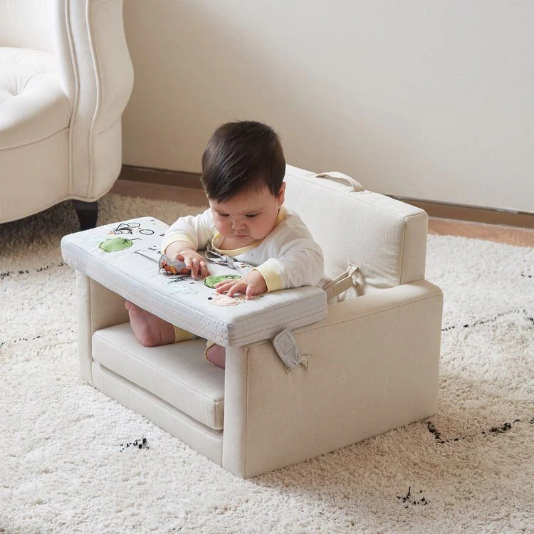 Rolling Along Square Interactive Chair - Neutral - Image 5