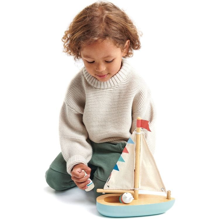 Wooden Sailway Boat - Image 2
