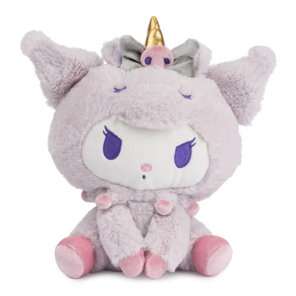 Sanrio Kuromi Unicorn Plush - 6” - Image 3