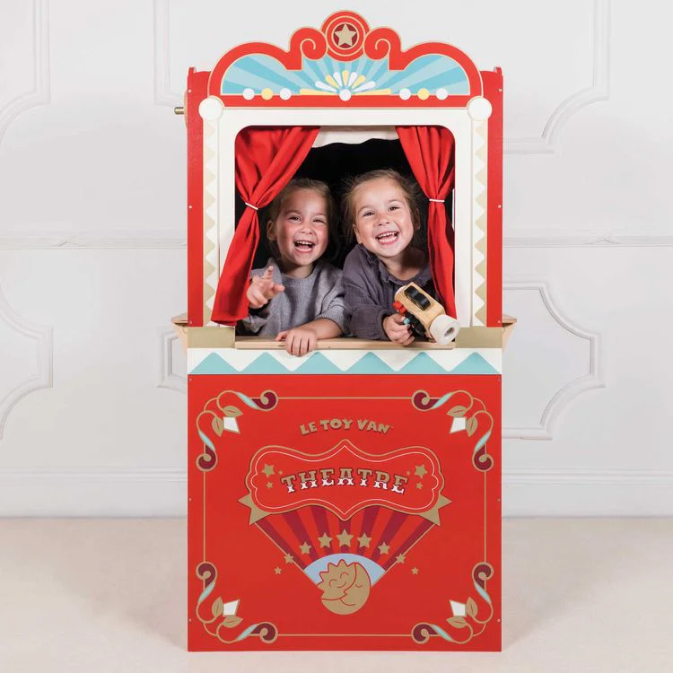 Retro Toy Puppet Theatre - Image 2