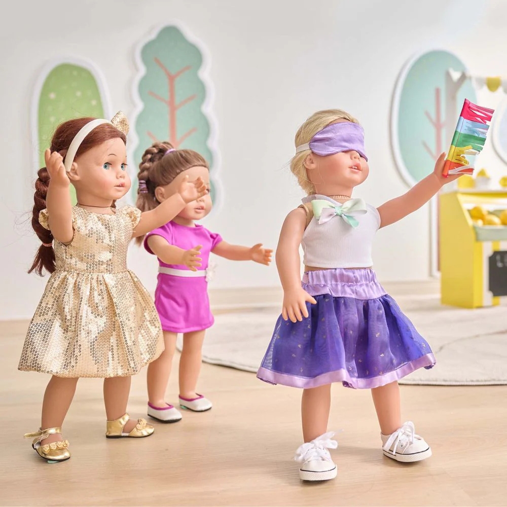 Sophia's 18'' Doll Piñata Birthday Party Outfit Set - Image 2