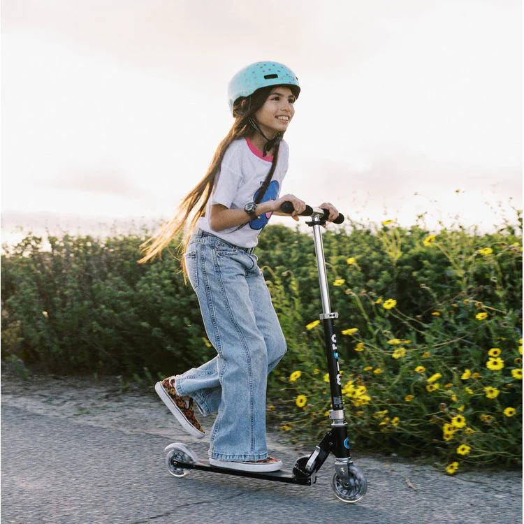 Micro Sprite LED Scooter - Black - Image 2