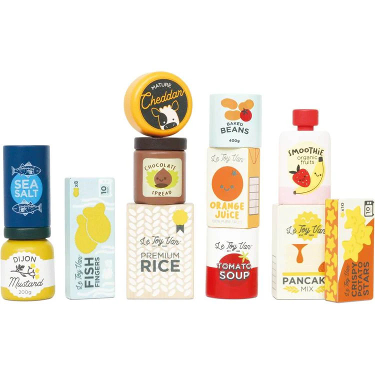 Supermarket Grocery Set - 12 Pieces