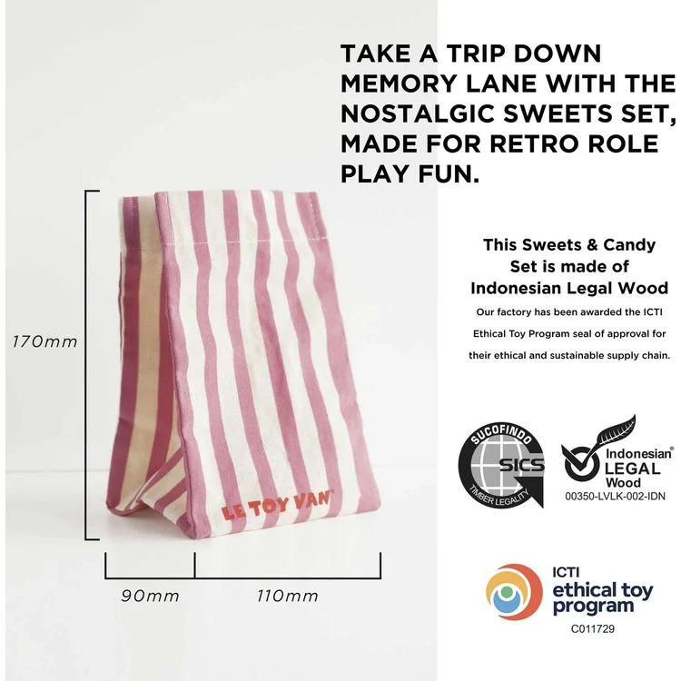 Retro Sweets and Candy Roleplay Set - Image 5