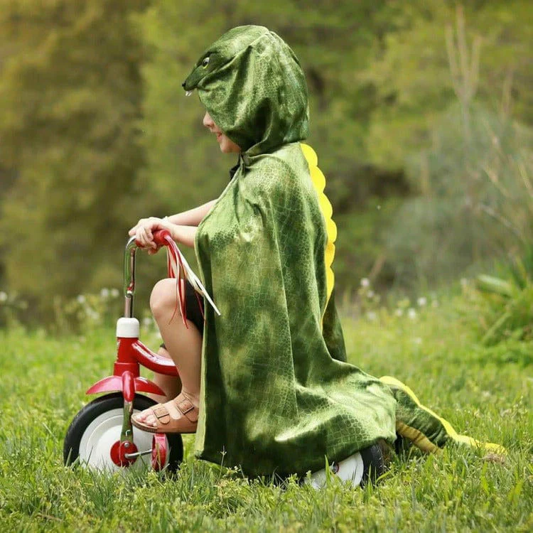 T-Rex Hooded Cape - Size 4-5 Years - Image 2
