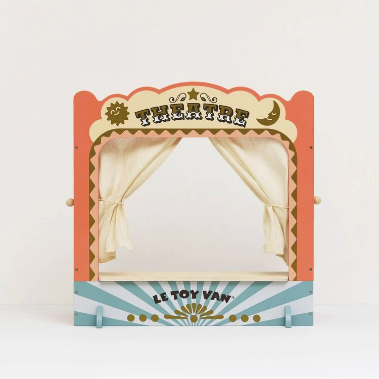 Tabletop Puppet Wooden Theater - Image 8