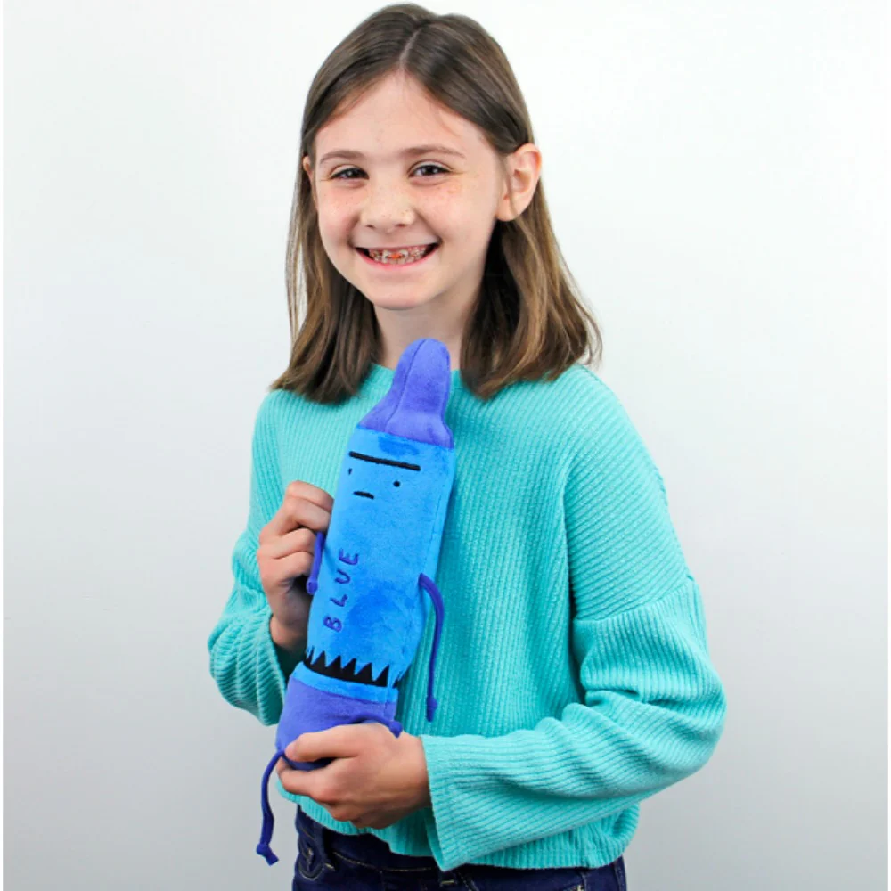 The Day the Crayons Quit Plush - Blue - Image 2
