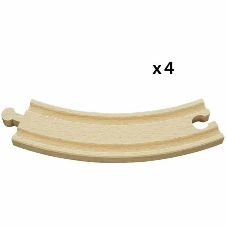 The Orginial Wooden Railroad 4 Piece set - Image 2