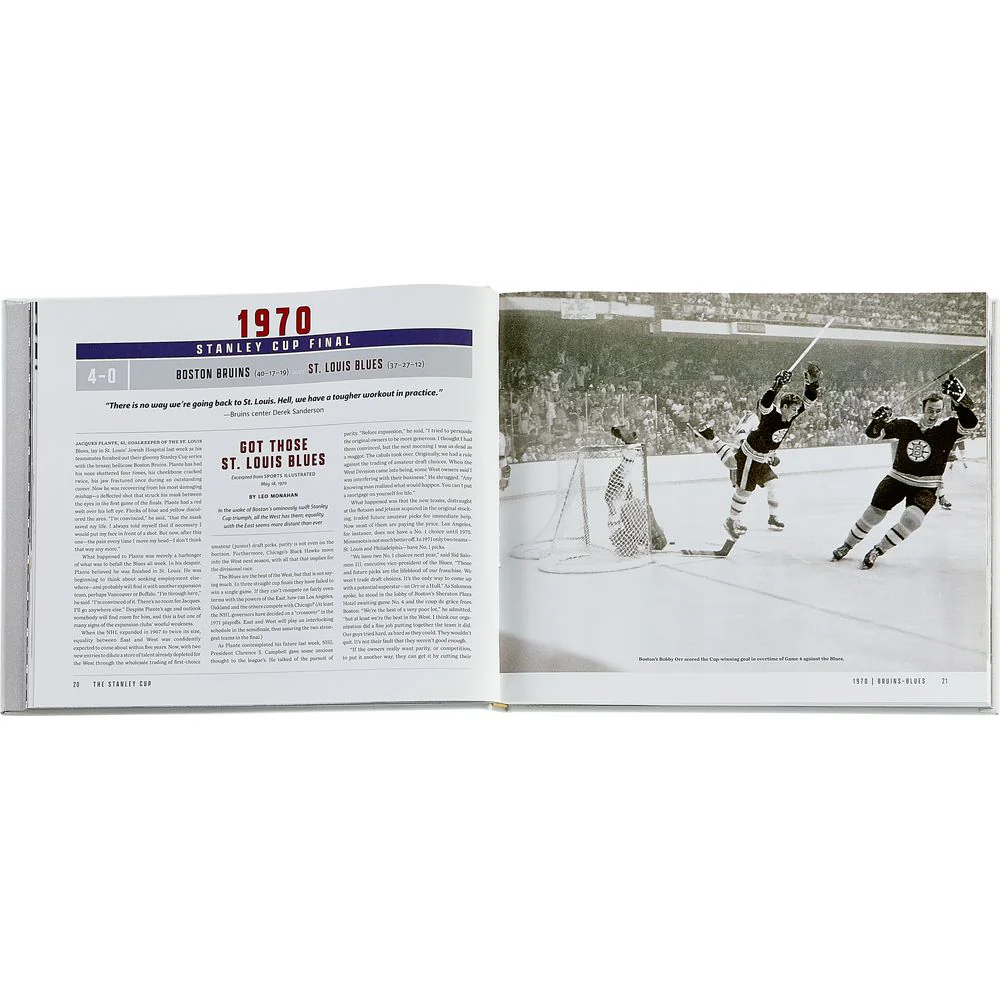 The Stanley Cup by Sports Illustrated Book Leather Edition - Image 3