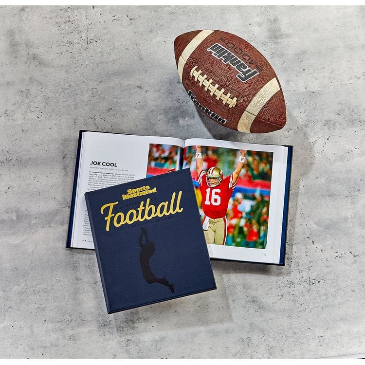 "The Story of Football in 100 Photographs" Book by Sports Illustrated - Navy - Image 2