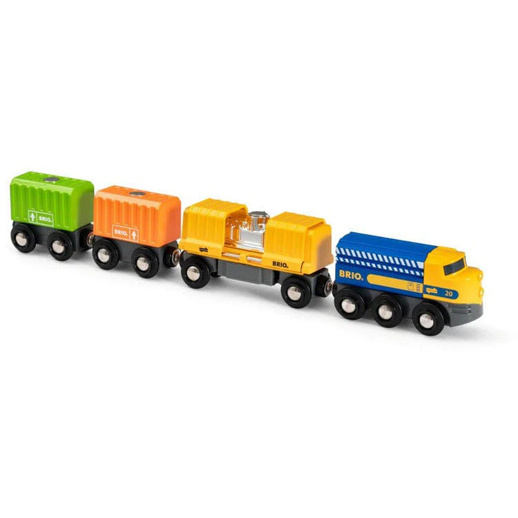 Three Wagon Cargo Train - Image 2