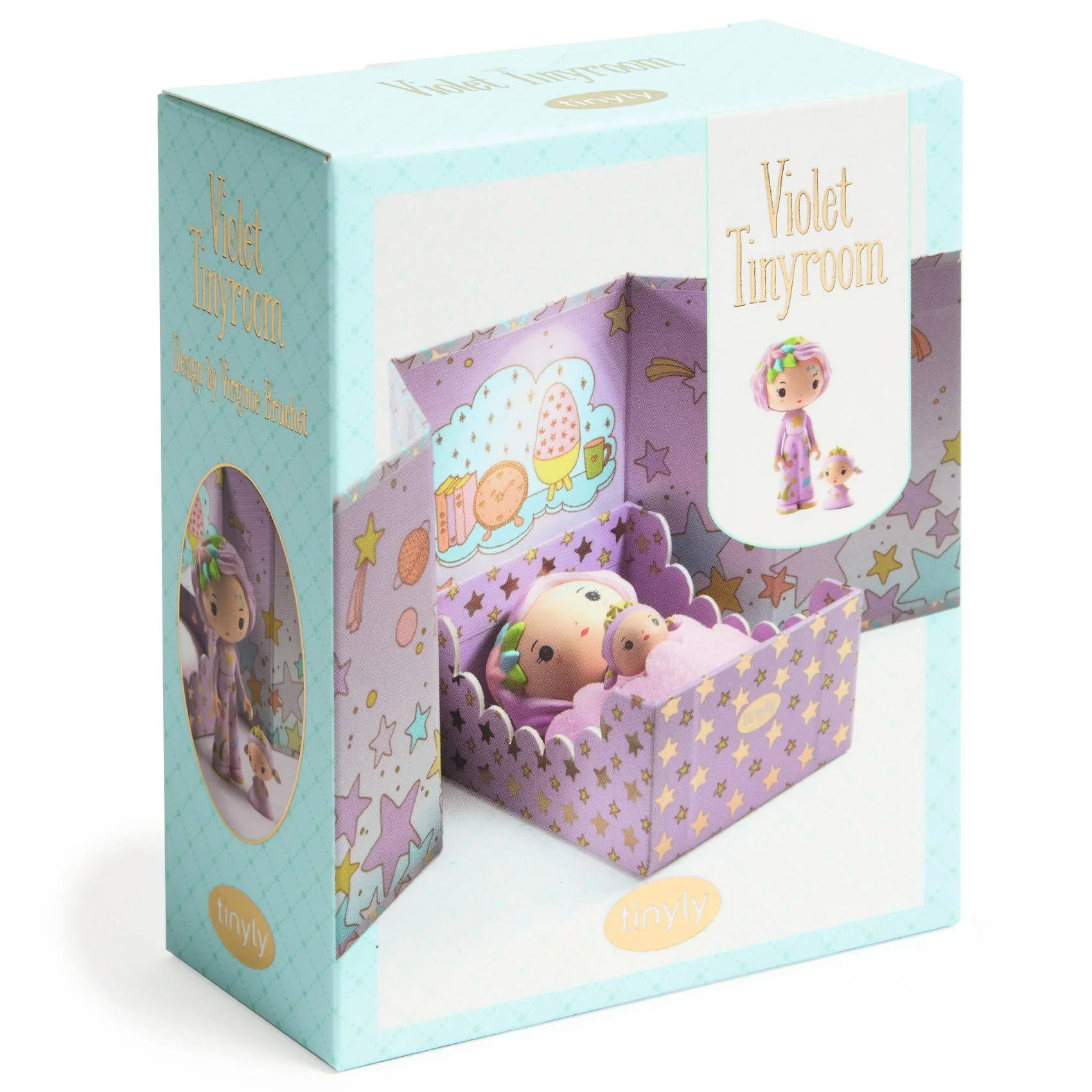 Tinyly Violet Tinyroom with Figurines - Image 7