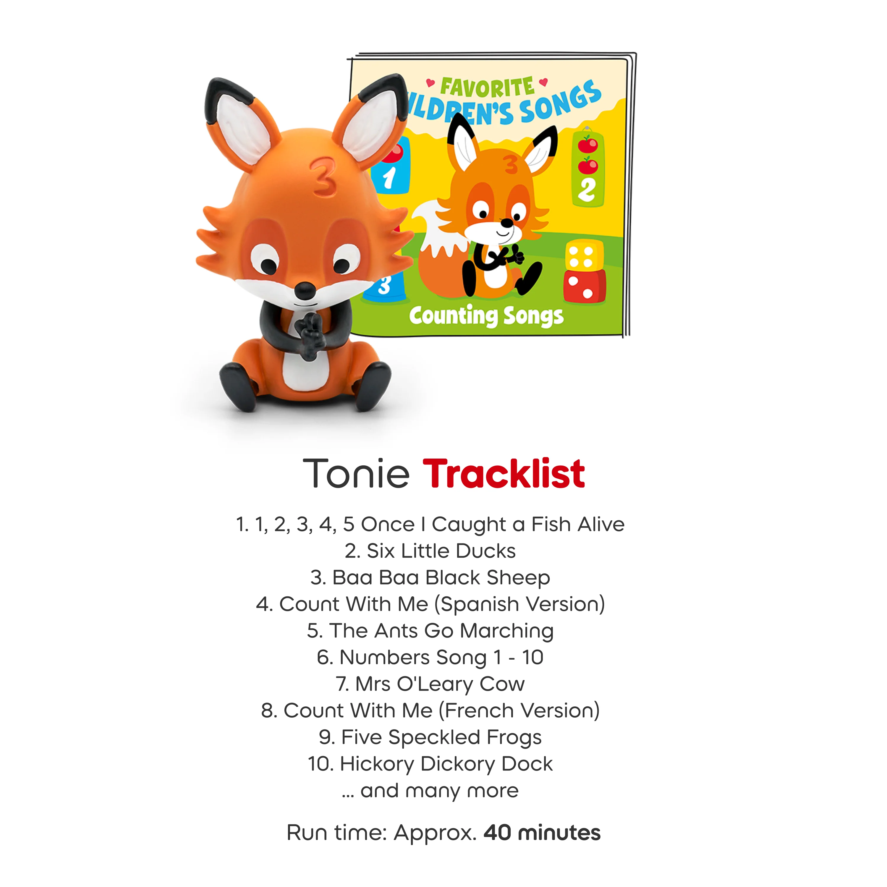 Favorite Children's Songs: Counting Songs Tonie - Image 4