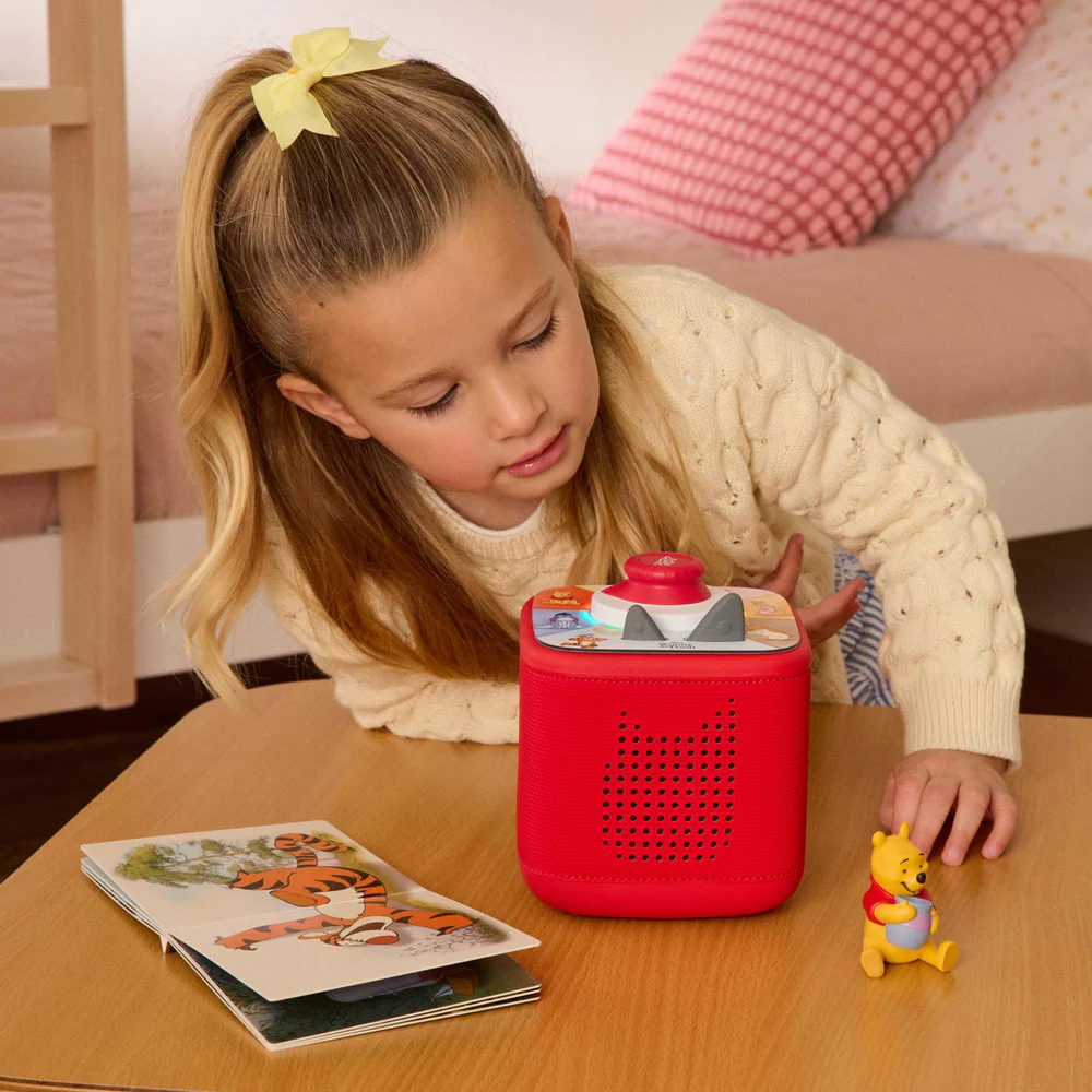 Tonies Disney Winnie the Pooh Toniebox 2 Play Set - Sunset Red - Image 2