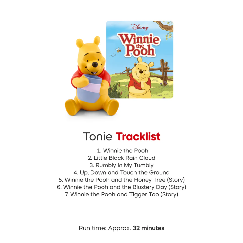 Tonies Disney Winnie the Pooh Toniebox 2 Play Set - Sunset Red - Image 9