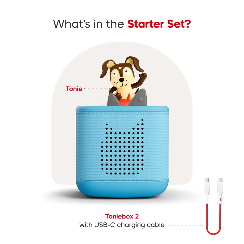 Tonies Playtime Puppy Toniebox 2 Starter Set - Sky Blue - Image 3