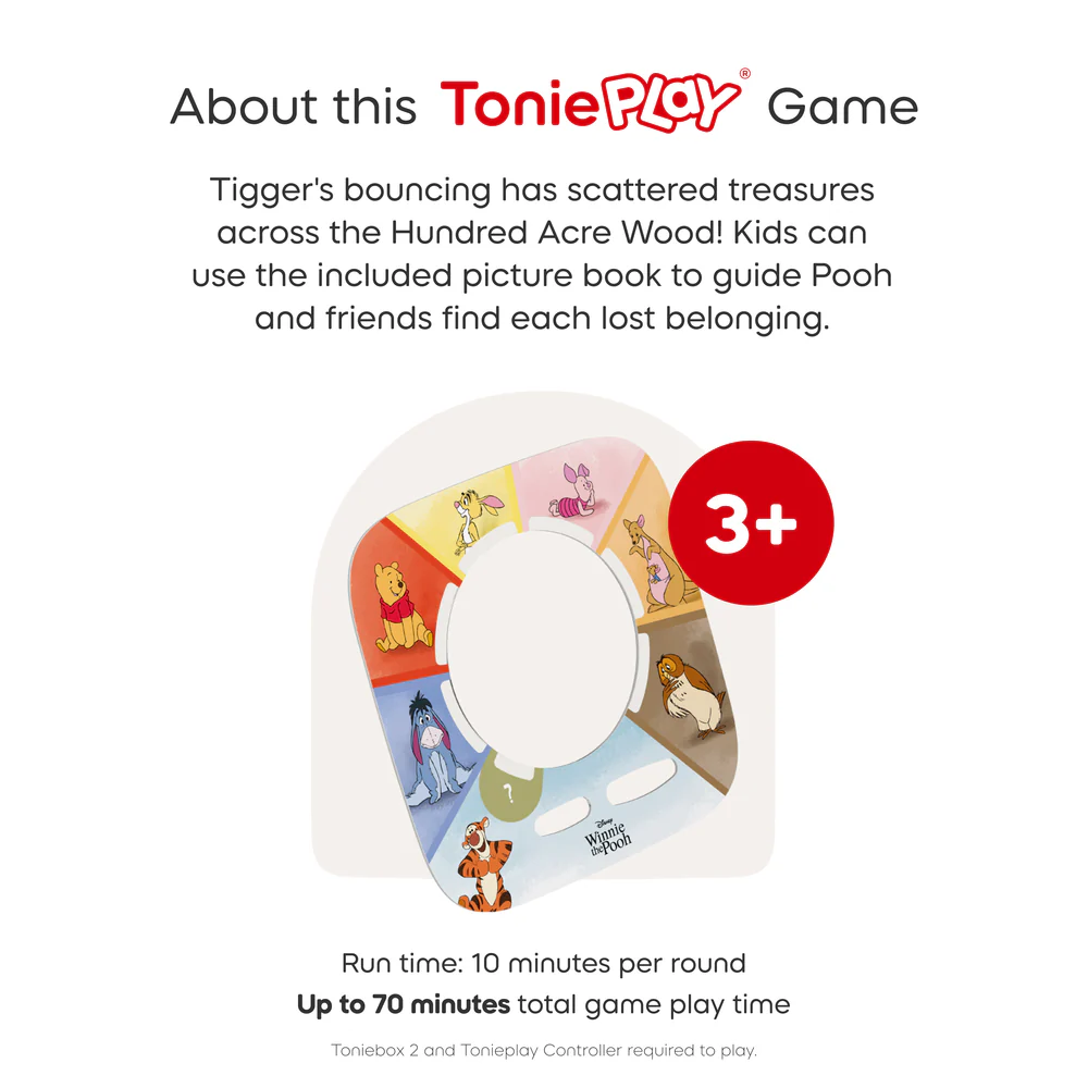 Tonies Tonieplay Disney Winnie the Pooh: Tigger's Mix-Up Fix-Up Game - Image 7