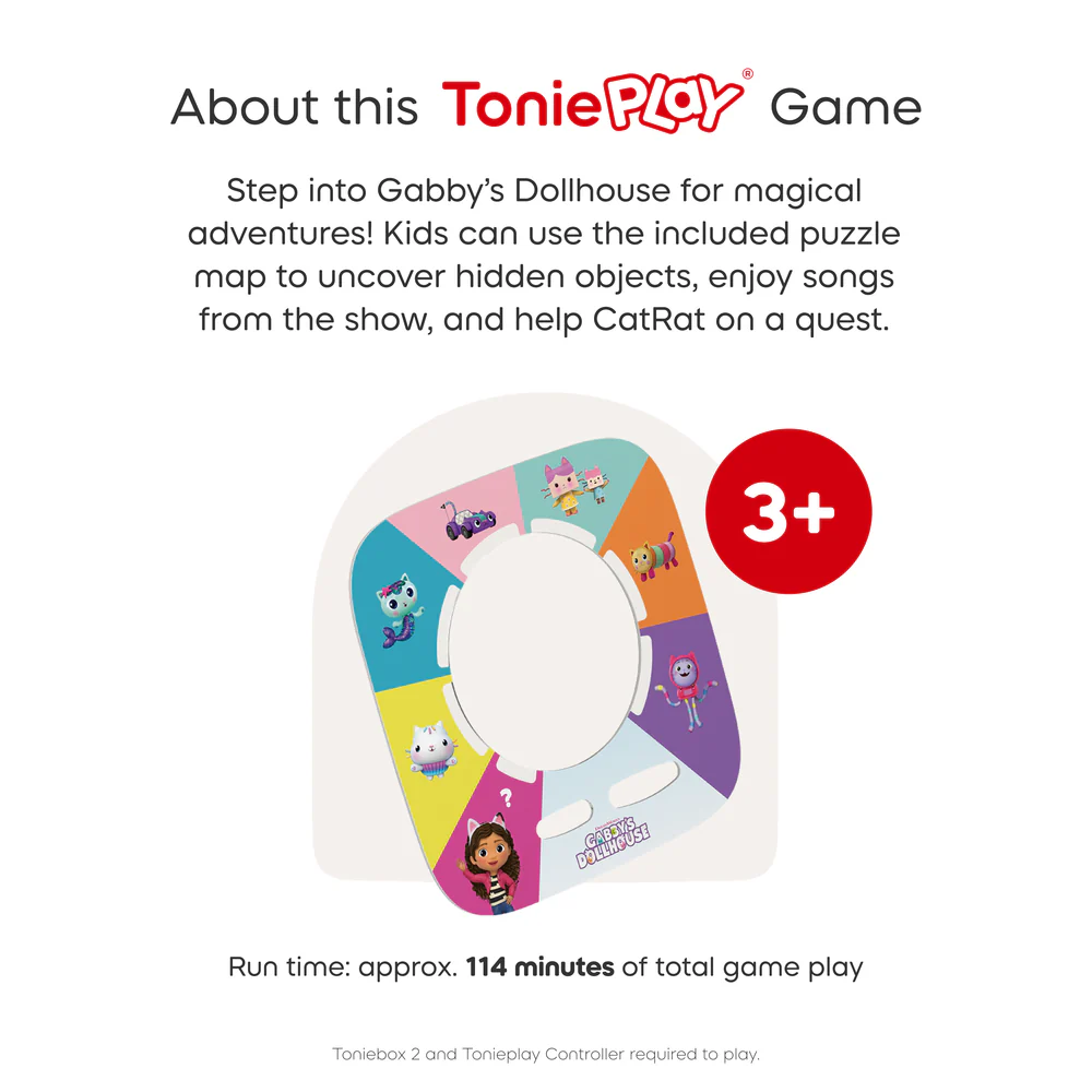 Tonies Tonieplay Gabby's Dollhouse: Gabby's Cat-tastic Scavenger Hunt - Image 6