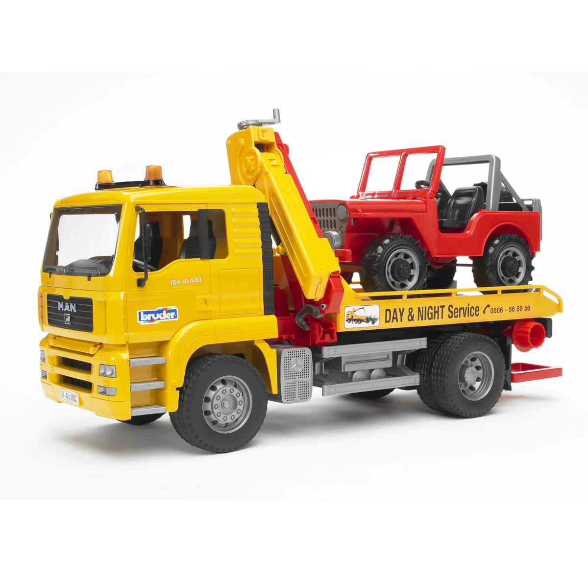 MAN TGA Breakdown Truck with Cross Country Vehicle