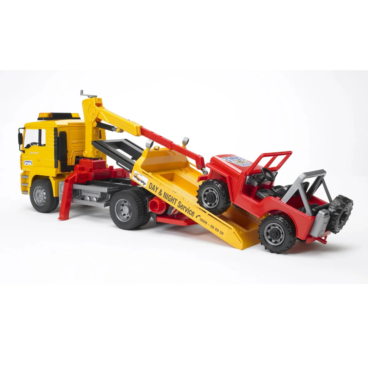 MAN TGA Breakdown Truck with Cross Country Vehicle - Image 4