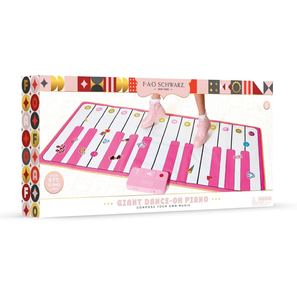 Giant Dance-On Piano Pink - Compose Your Own Music - Image 7