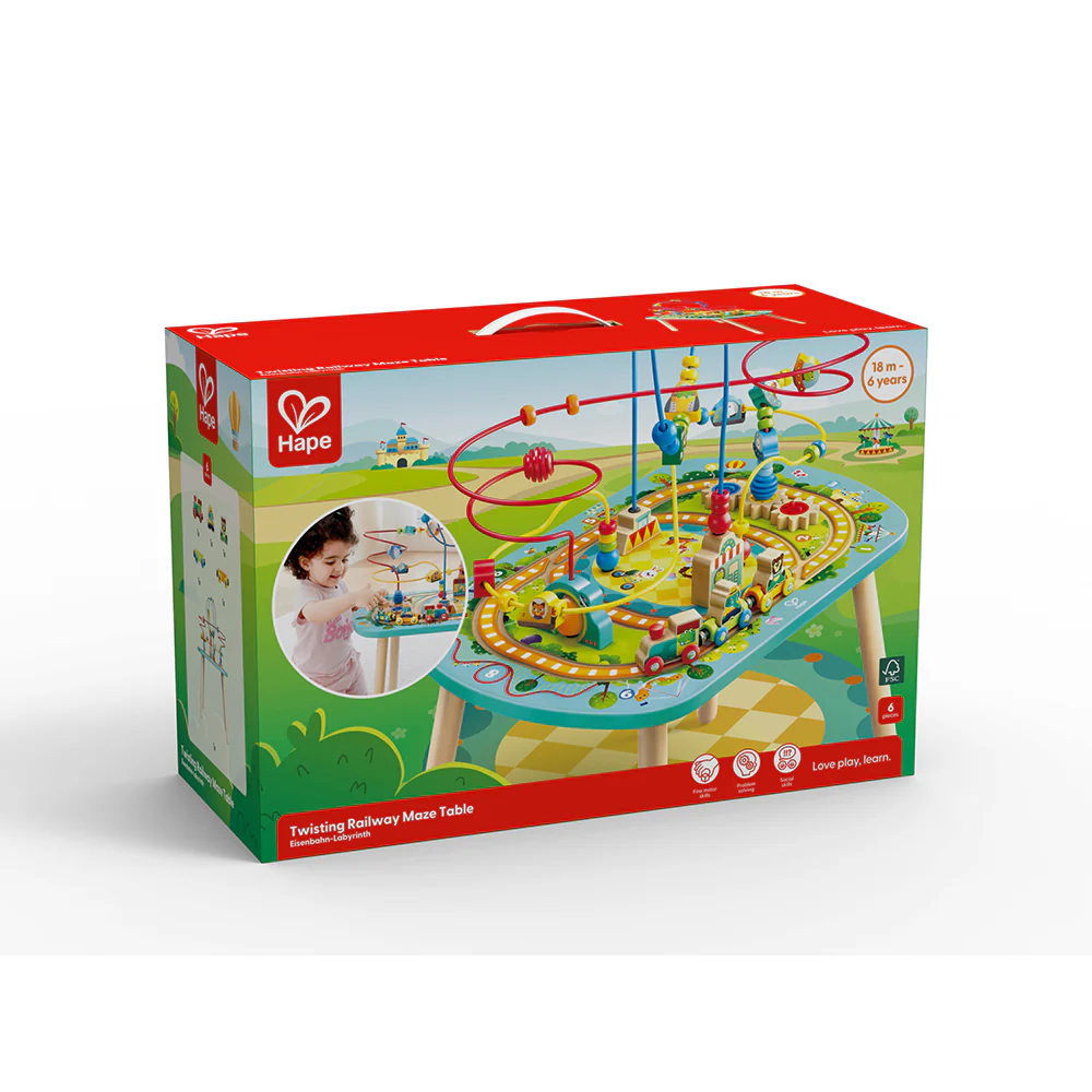 Twisting Railway Maze Table - Image 5