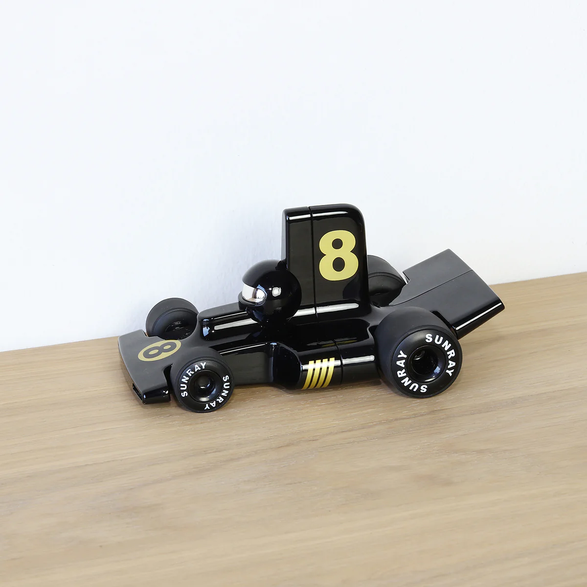 Velocita Emilio Toy Car - Black/Gold - Image 2