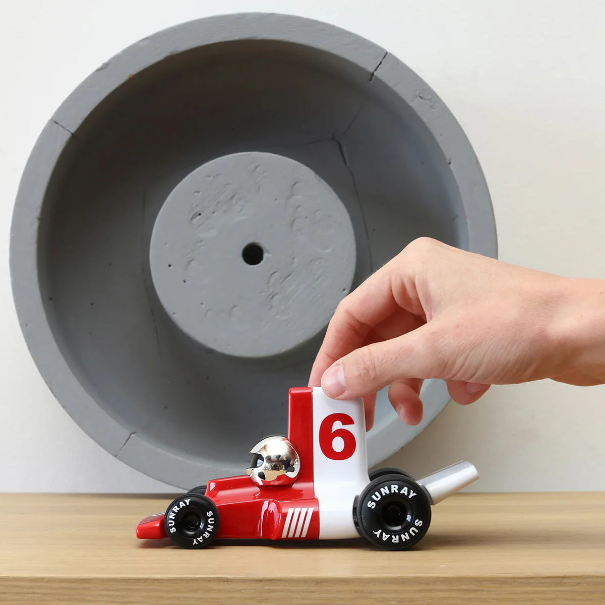 Velocita Jean Toy Car - Red - Image 2