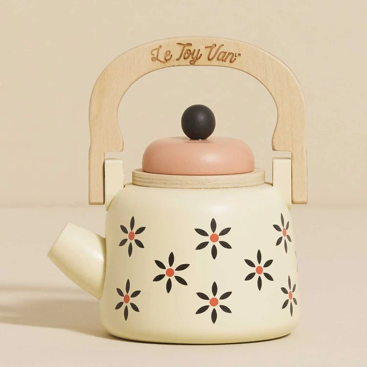 Vintage Wooden Kettle - Image 4
