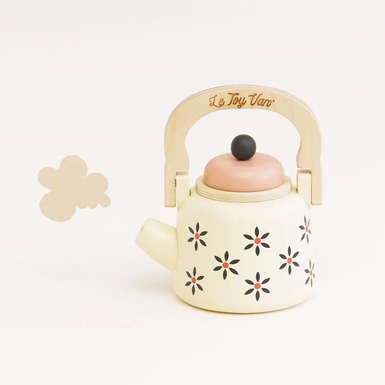 Vintage Wooden Kettle - Image 6