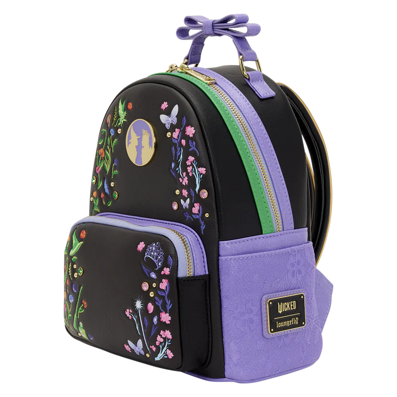 Wicked Glinda & Elphaba Floral & Lace Mini Backpack - Image 3