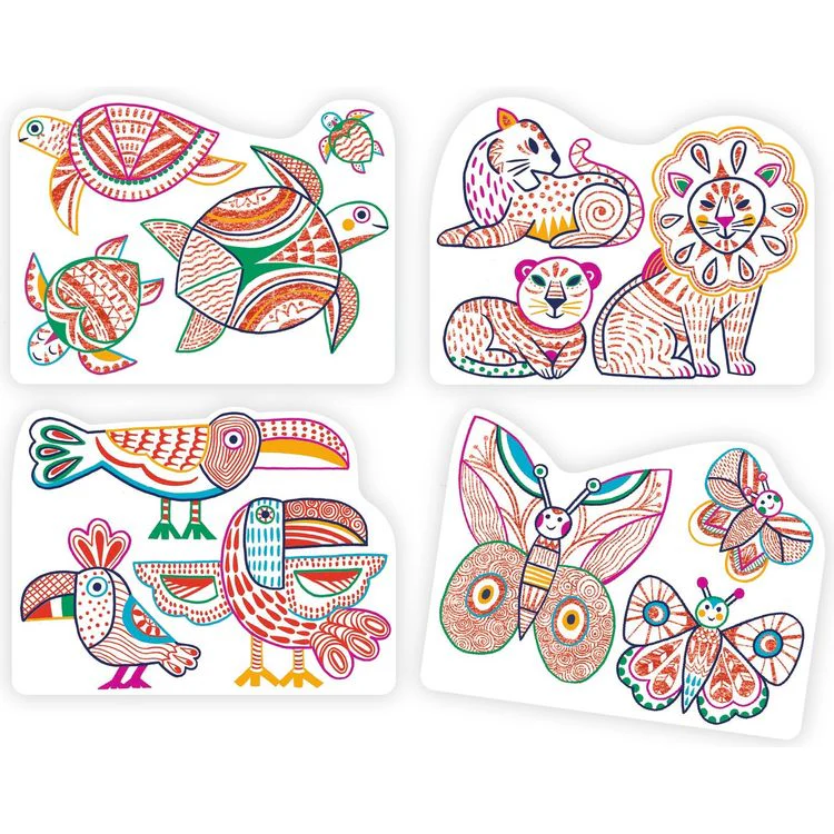 Wild Families Coloring Kit - Image 4