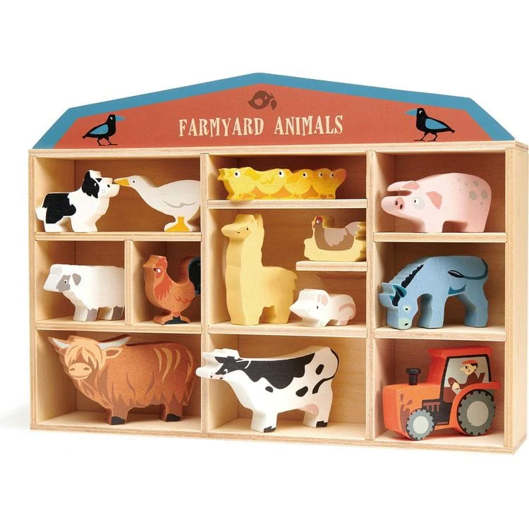 Wooden Farmyard Animals - Image 2