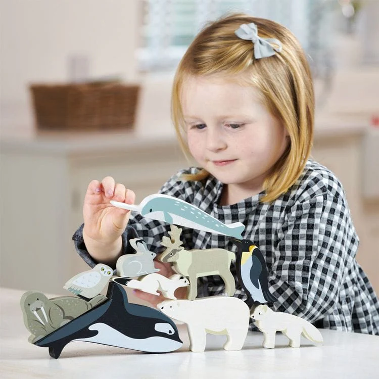 Wooden Polar Animals Set - Image 2