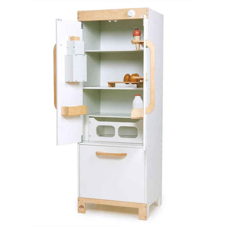 Wooden Pretend Play Refrigerator - Image 3
