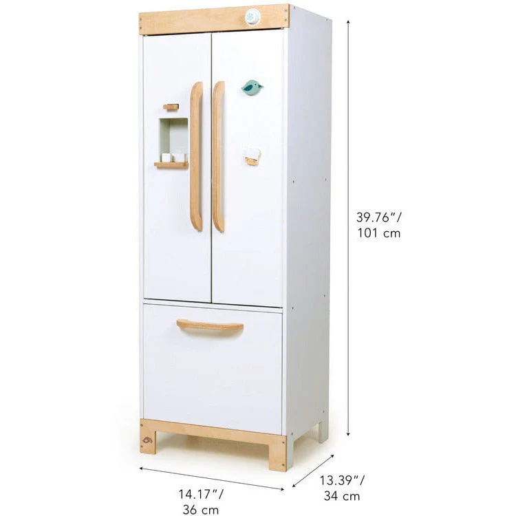 Wooden Pretend Play Refrigerator - Image 7
