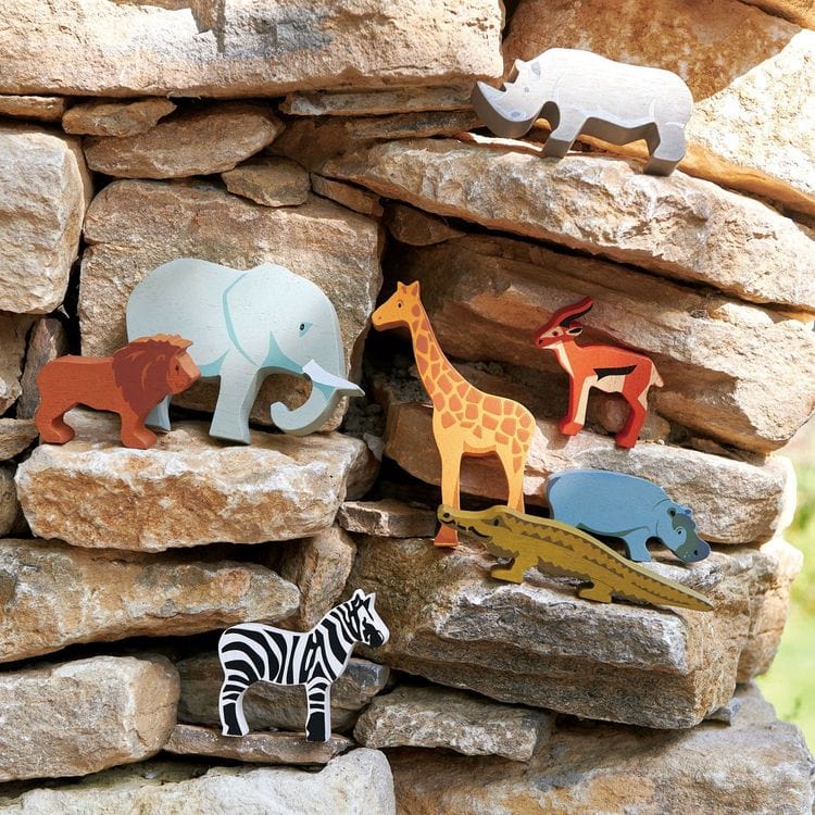 Wooden Safari Animal Collection - Image 2