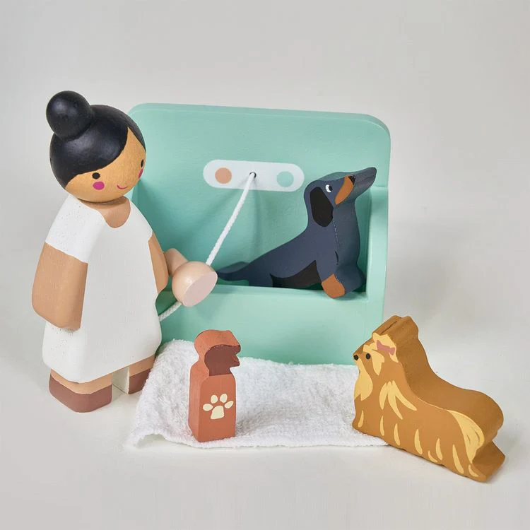 Wooden Waggy Tails Dog Salon Set - Image 3
