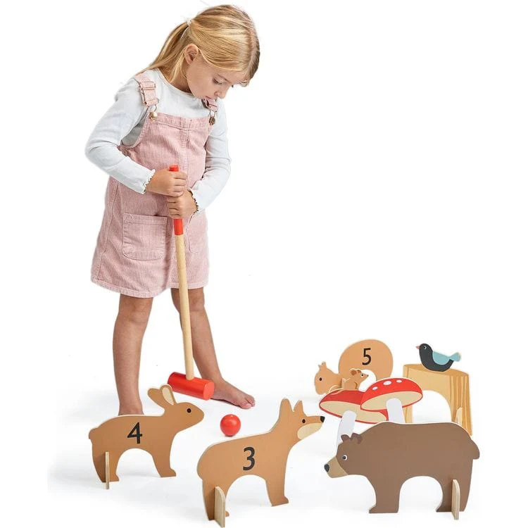 Woodland Animals Indoor Croquet Set - Image 2
