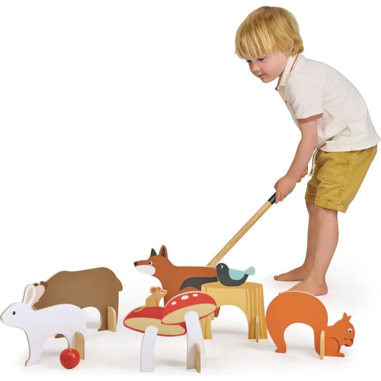 Woodland Animals Indoor Croquet Set - Image 7