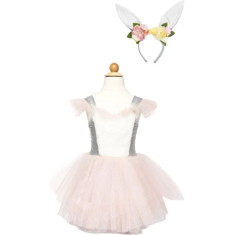 Woodland Bunny Dress & Headpiece - Size 5-6 Years