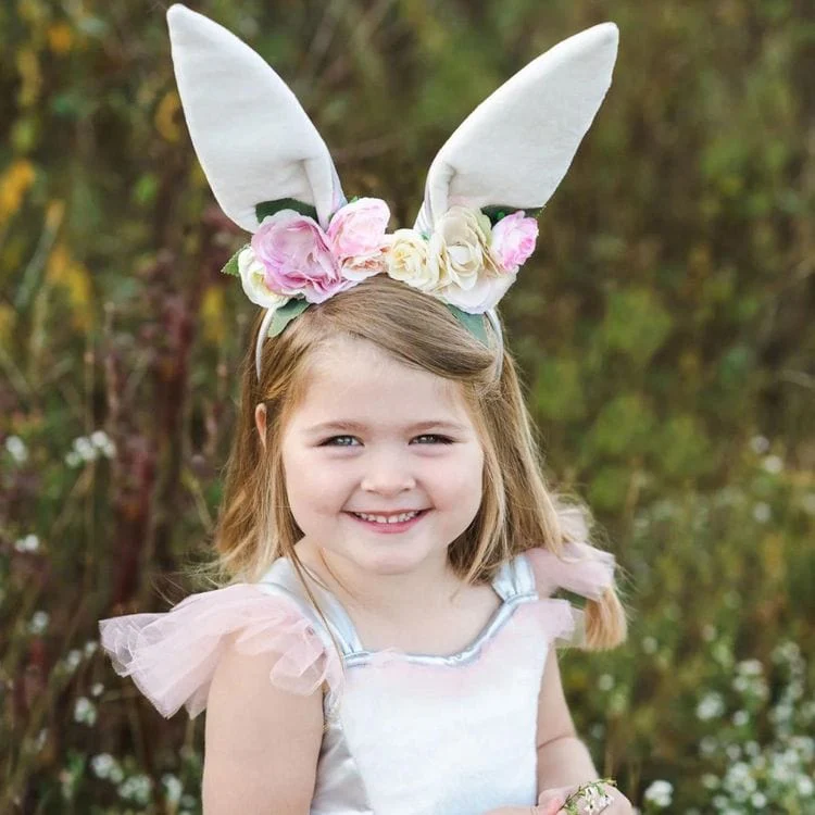Woodland Bunny Dress & Headpiece - Size 5-6 Years - Image 3