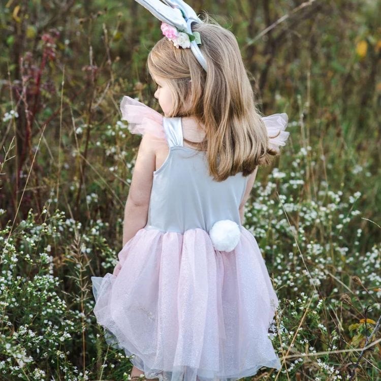 Woodland Bunny Dress & Headpiece - Size 5-6 Years - Image 4